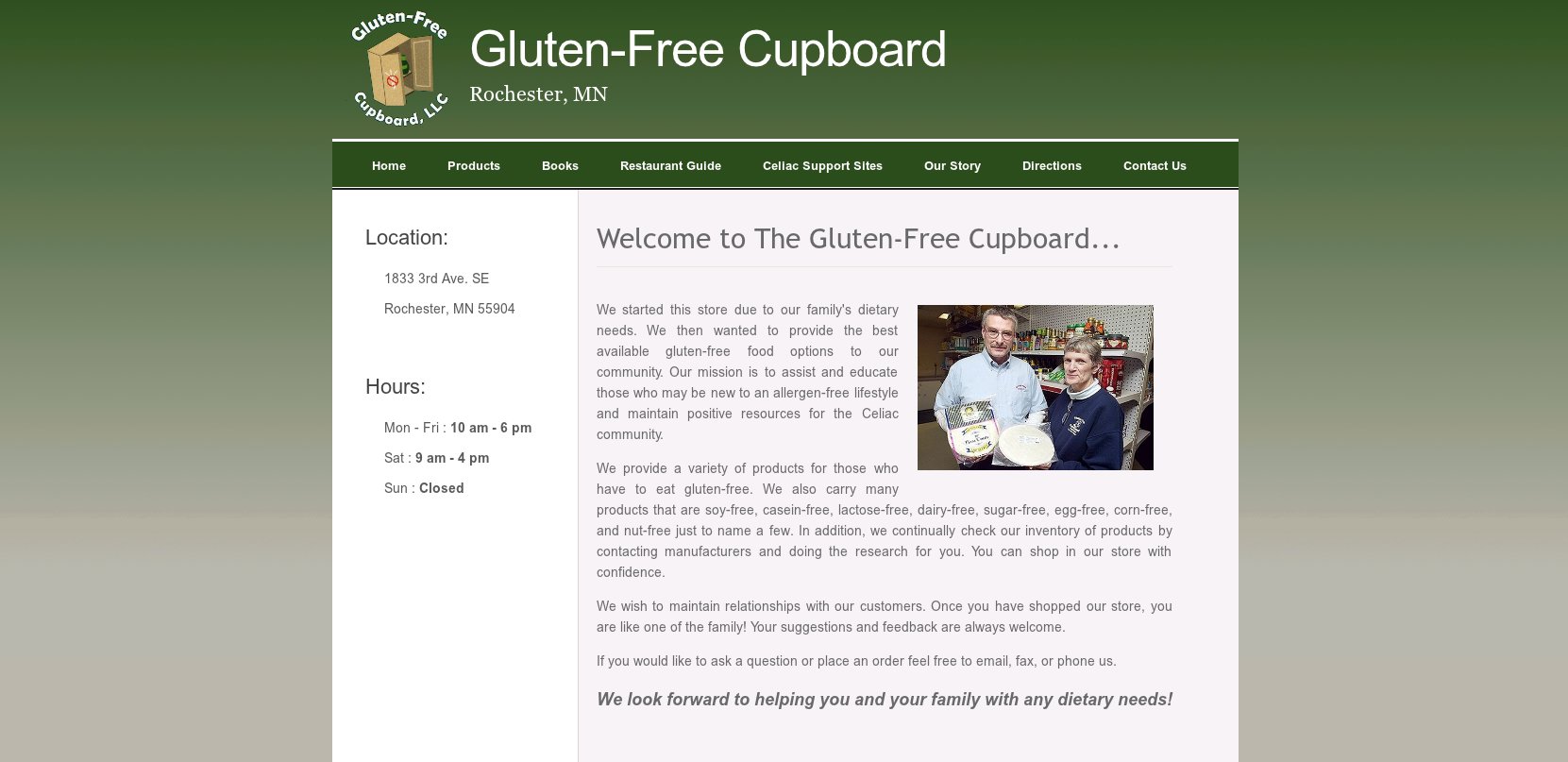Gluten-Free Cupboard Portfolio Picture
