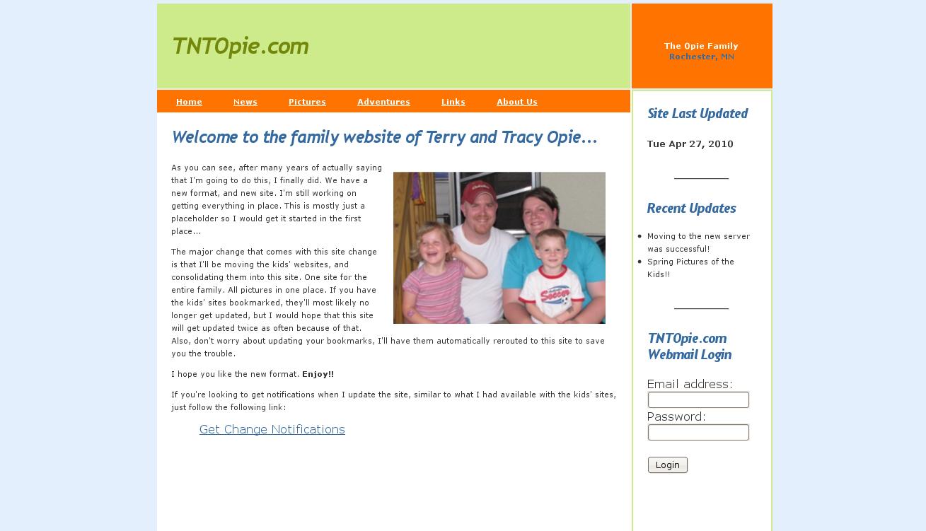 TNTOpie.com Portfolio picture